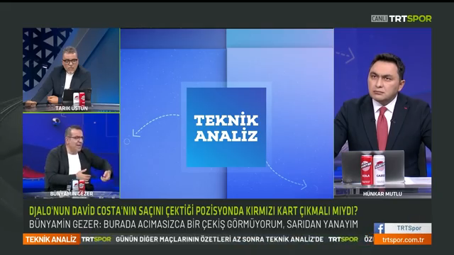 Yayın bandı: DJALO'NUN DAVİD COSTA'NIN SAÇINI ÇEKTİĞİ POZİSYONDA KIRMIZI KART ÇIKMALI MIYDI?