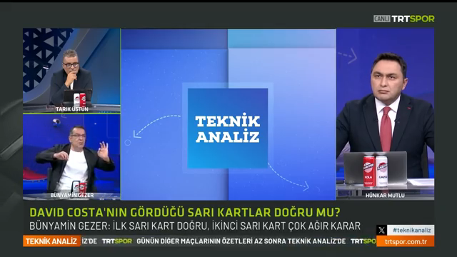 Yayın bandı: DAVID COSTA'NIN GÖRDÜĞÜ SARI KARTLAR DOĞRU MU?