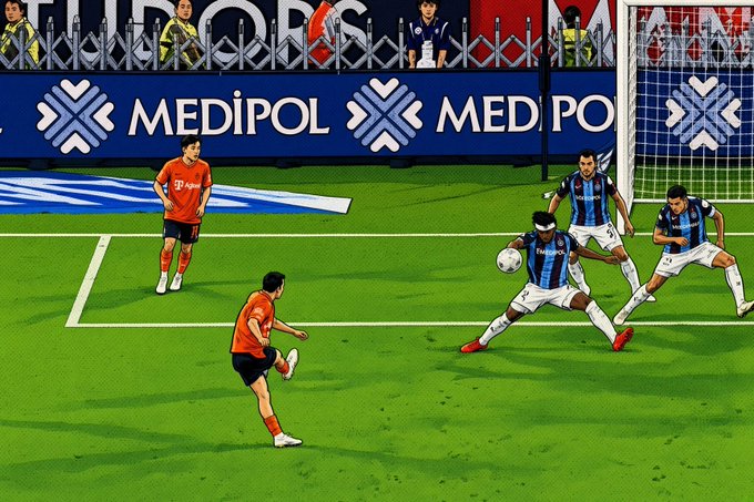 Trabzonspor'un verilmeyen penaltısı pozisyon görüntüsü