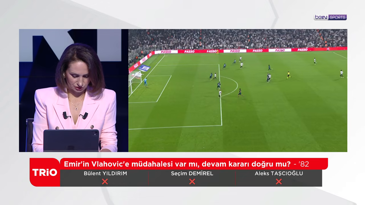 Yayın bandı: Emir'in Vlahovic'e müdahalesi var mı, devam kararı doğru mu? - '82
